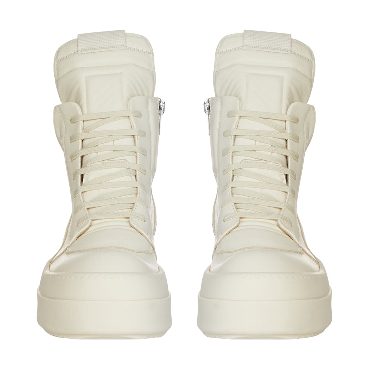 Rick Owens Geobasket Platform - Triple White