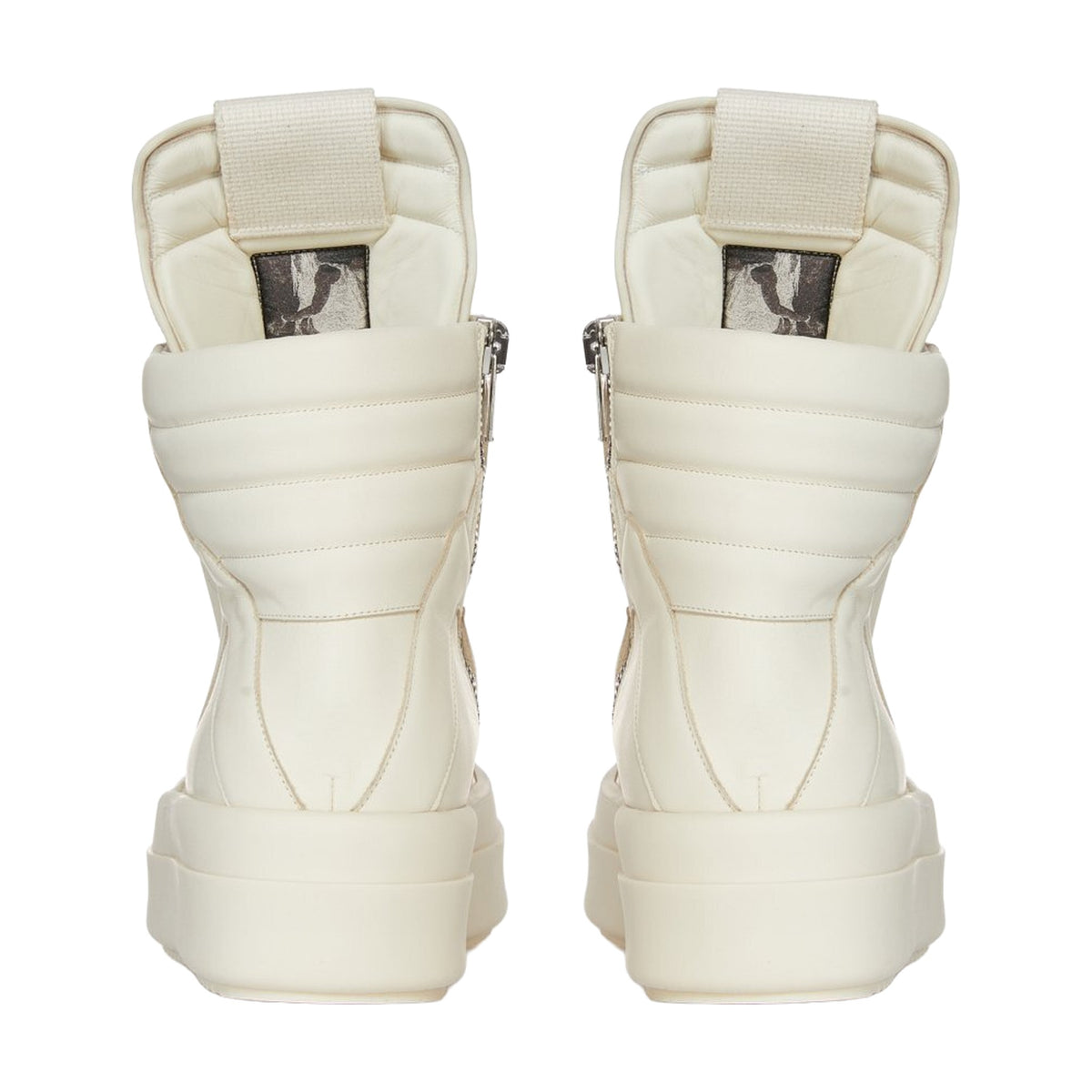 Rick Owens Geobasket Platform - Triple White