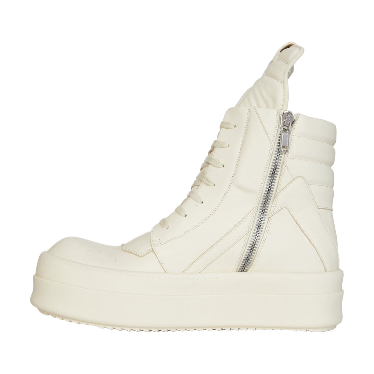 Rick Owens Geobasket Platform - Triple White