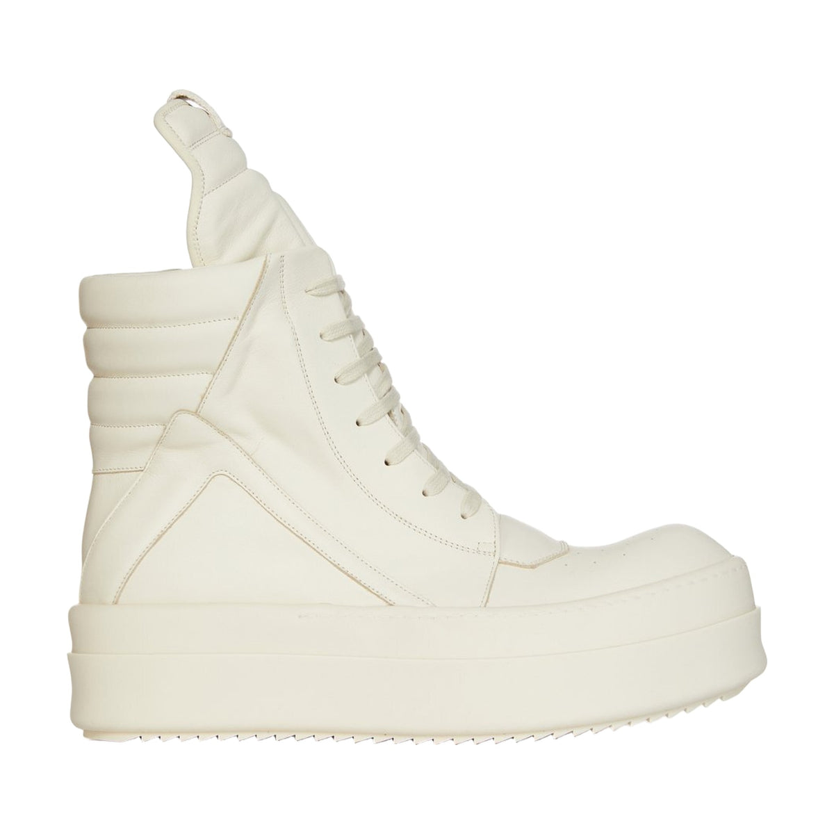 Rick Owens Geobasket Platform - Triple White