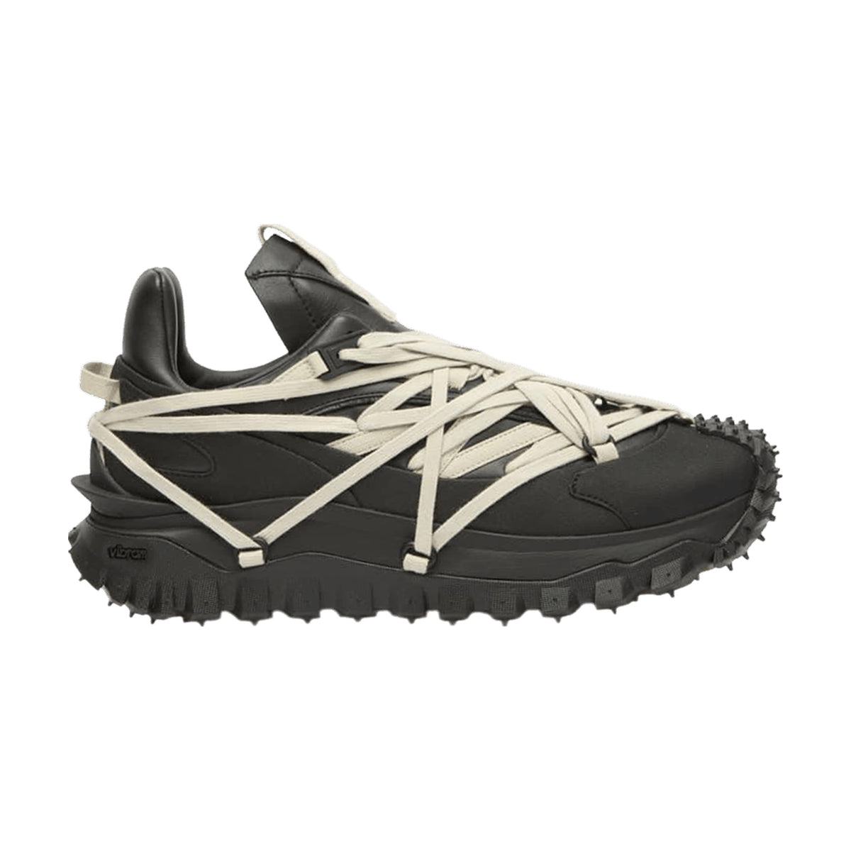 Rick Owens Jumbo Lace Trail Sneakers - Black