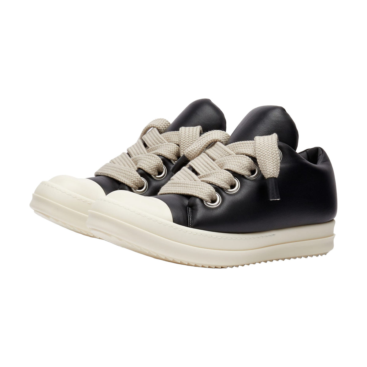 Rick Owens Jumbolace Puffer Lambskin - Black