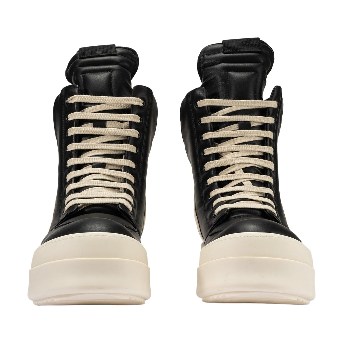 Rick Owens Mega Geobasket - Black White