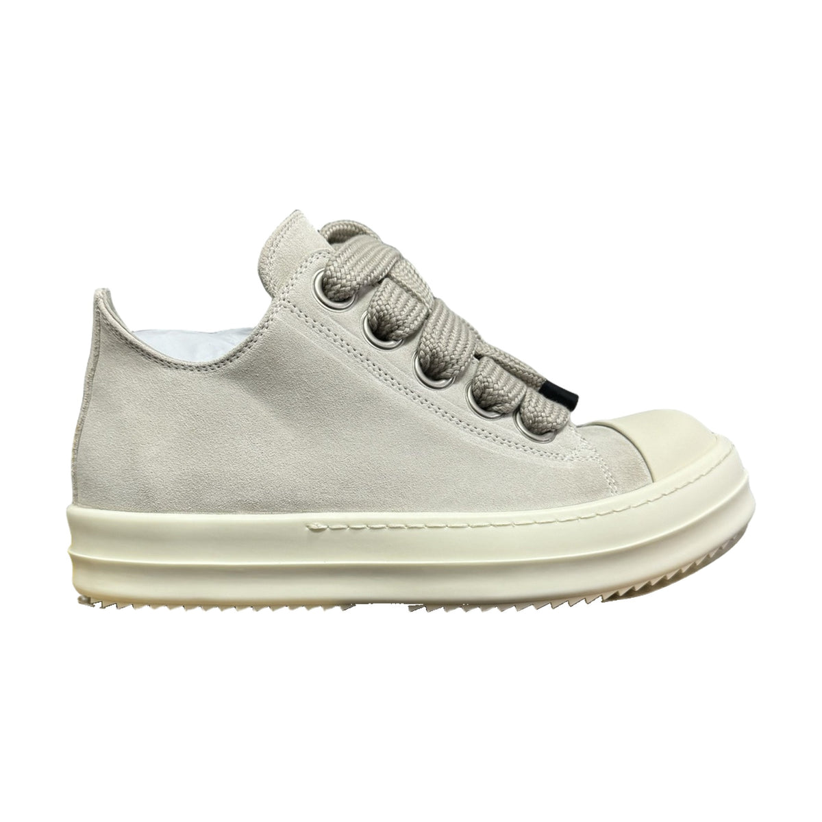 Rick Owens Ramones Jumbo Lace Suede - Off-White