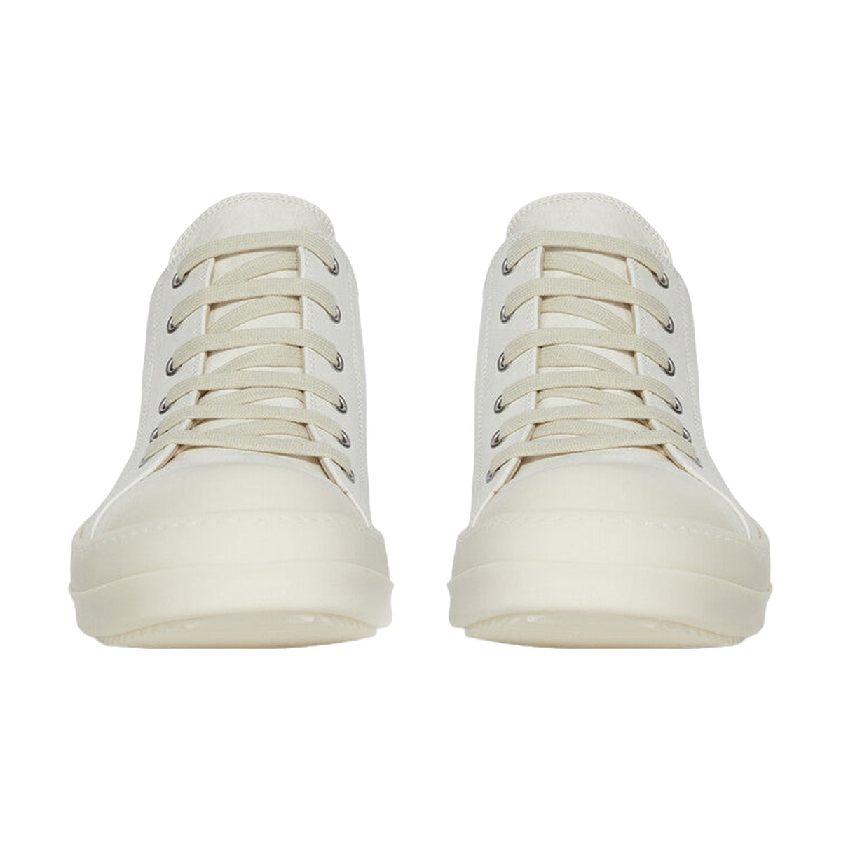 Rick Owens Ramones Low Leather - Triple White