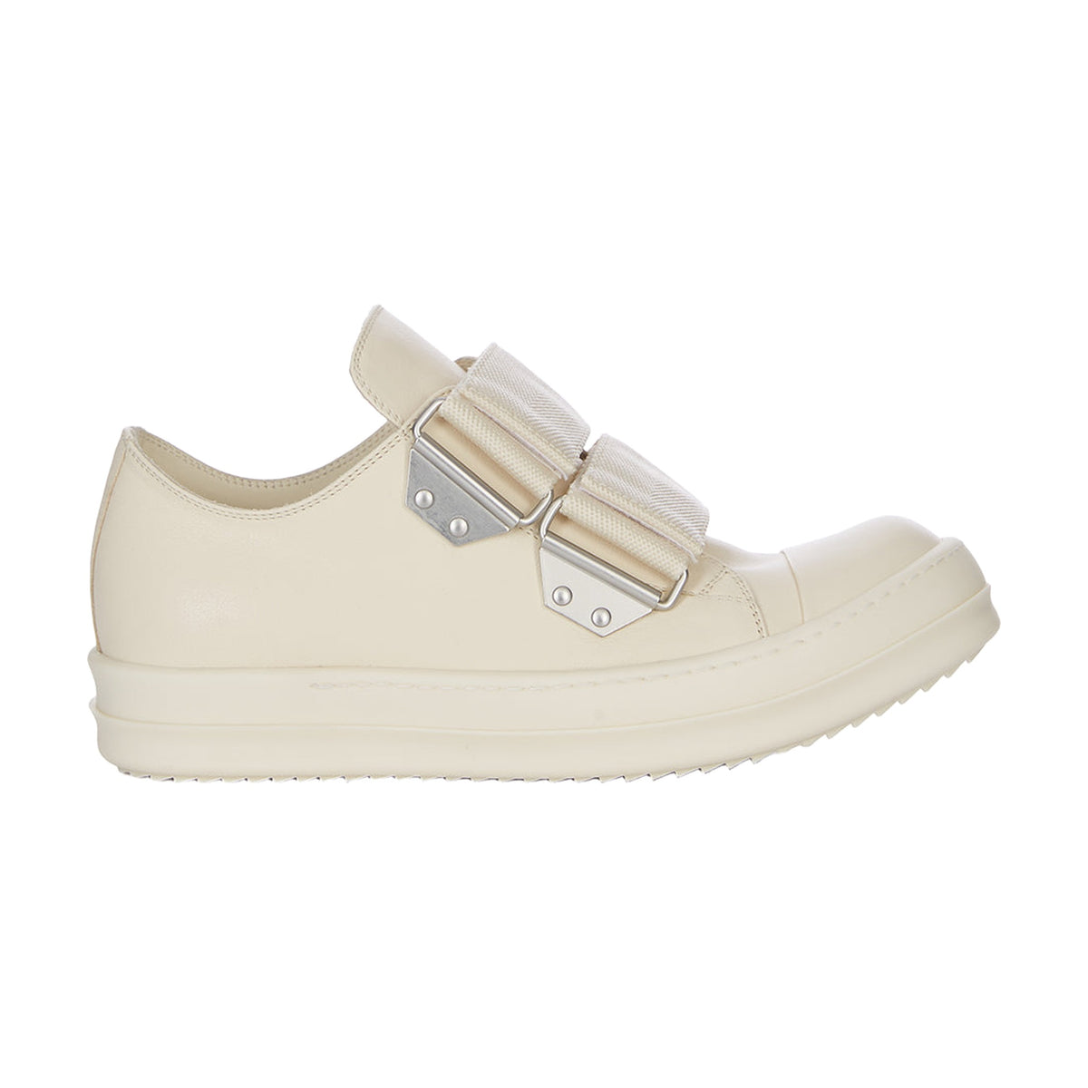 Rick Owens Velcro Low Sneaks - White