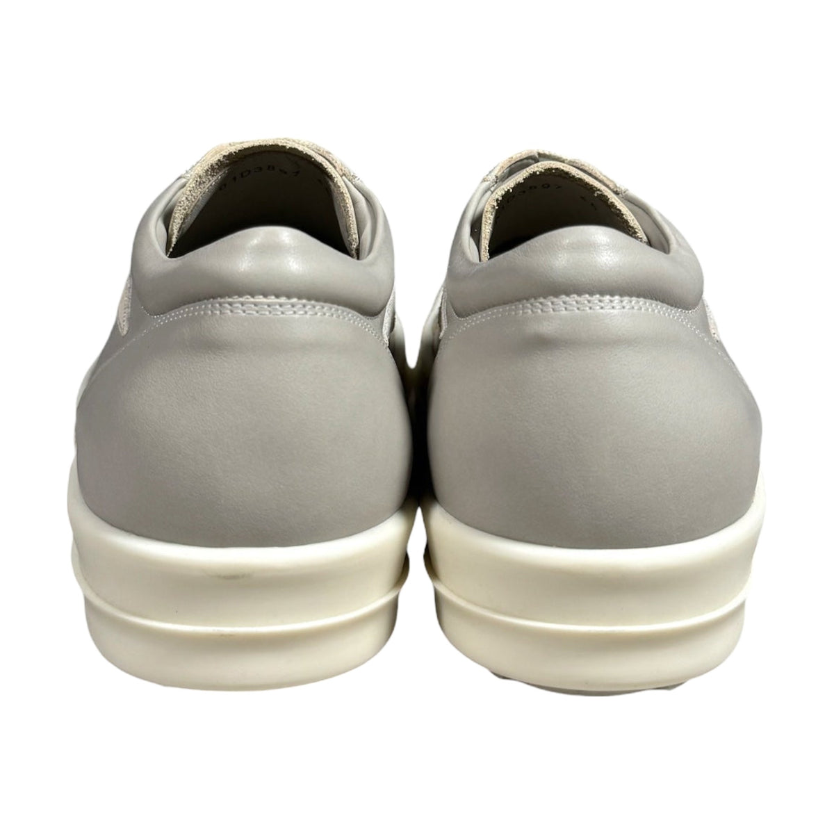 Rick Owens Vintage Sneaks Leather - Nardo Grey
