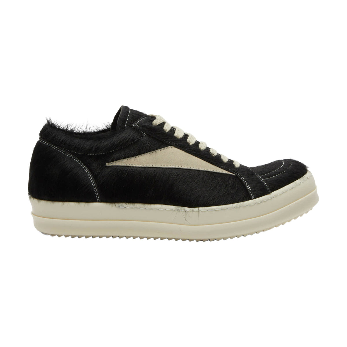 Rick Owens Vintage Sneaks Pony Hair - Black