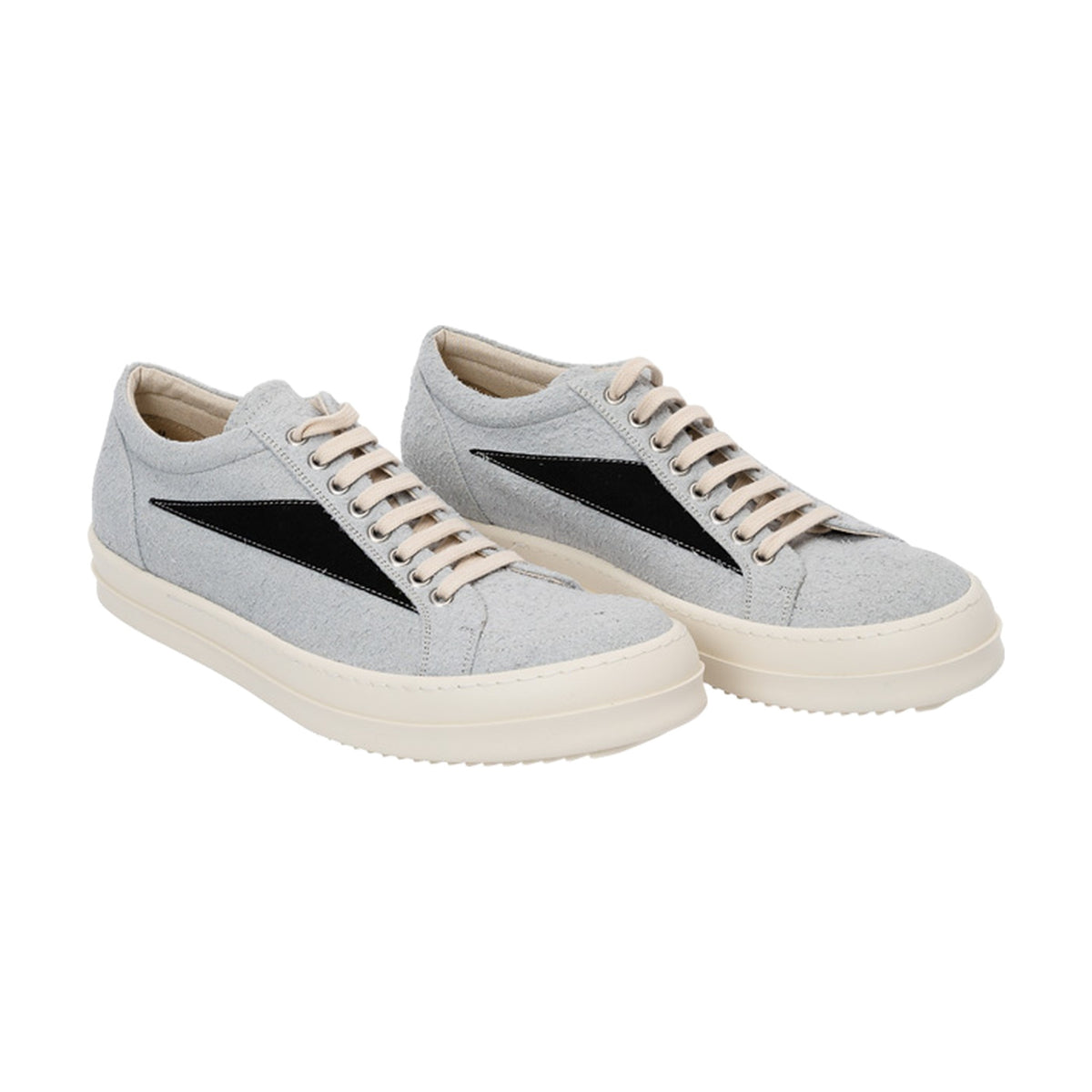 Rick Owens Vintage Sneaks Suede - Oyster