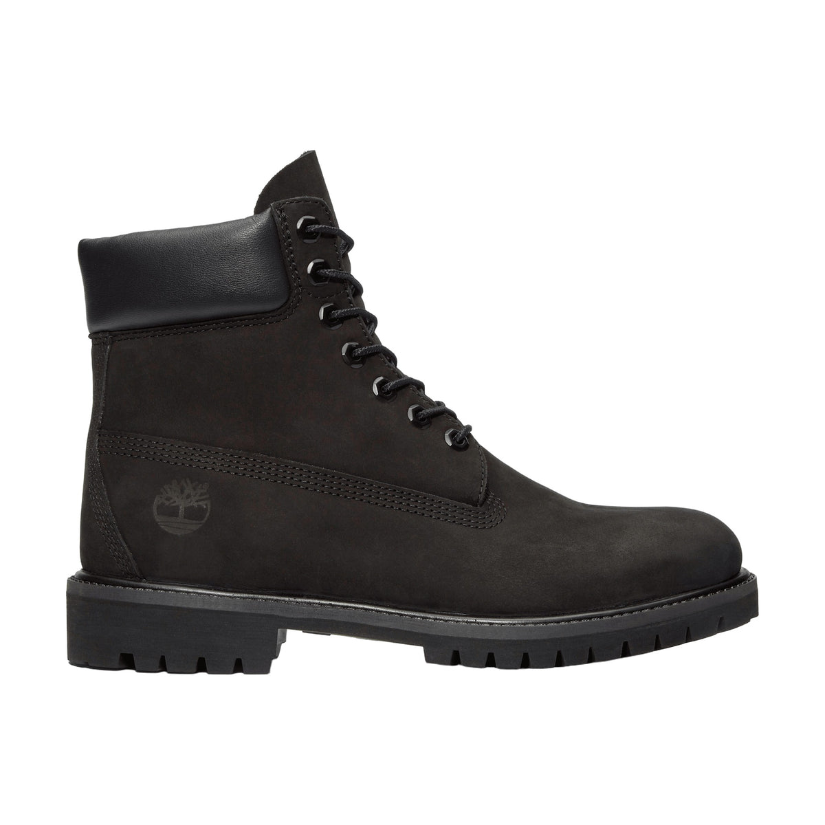 Timberland Premium 6-Inch Waterproof Boot — Black Nubuck